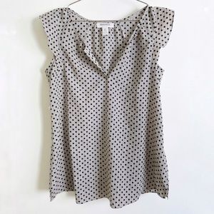Polka dot blouse by Motherhood. Size S.